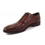 buty męskie Pilpol Prato PW134 M884 Brązowe Brogsy-Oxford