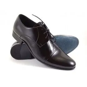 buty męskie Pilpol 1604 W661 Czarne Derby