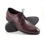Buty męskie Pilpol 0031 K193 Burgundowe Derby