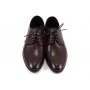 Buty męskie Pilpol 0031 K193 Burgundowe Derby