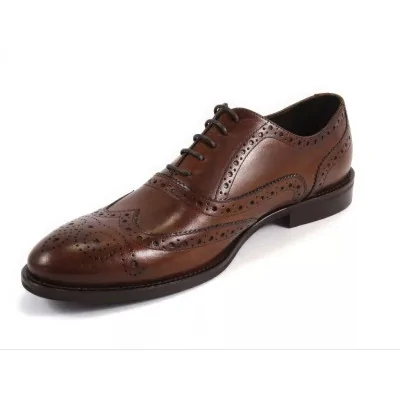 Oxfordy męskie orzech 1666 – Brogsy Premium Oxfordy męskie orzech 1666 – Brogsy Premium