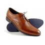 Buty męskie Pilpol 0031 B158 Brązowe Derby