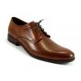 Buty męskie Pilpol 0031 B158 Brązowe Derby