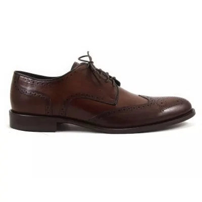 Derby męskie orzech PW054 – Brogsy Premium Derby męskie orzech PW054 – Brogsy Premium