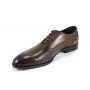 Buty męskie Pilpol Prato PW063 B203 Brązowe Oxfordy
