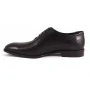 buty męskie Pilpol Prato PW063 C1 Czarne Oxfordy