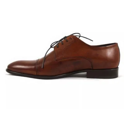 Derby męskie koniakowe Pilpol 1488 Premium Derby męskie koniakowe Pilpol 1488 Premium