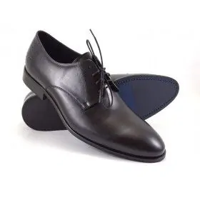 buty męskie Pilpol Prato PW007 C1 Czarne Derby