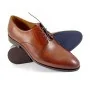 buty męskie Pilpol Prato PW007 B158 Brązowe Derby