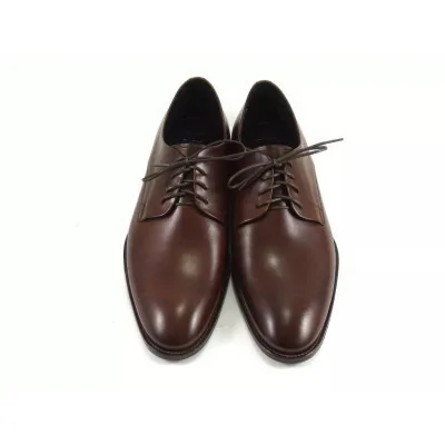 Derby męskie orzechowe Pilpol PW047 Premium