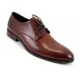 buty męskie Pilpol Prato PW007 B203 Brązowe Derby
