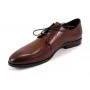 buty męskie Pilpol Prato PW007 B203 Brązowe Derby
