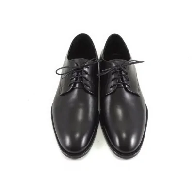 Derby męskie czarne Pilpol PW047 Premium – eleganckie