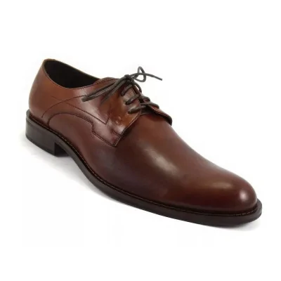 Derby męskie koniakowe Pilpol 848 Premium – elegancja Derby męskie koniakowe Pilpol 848 Premium – elegancja