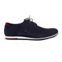 buty męskie Pilpol Prato PC088 M660 Granatowe Półbuty Casual na