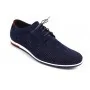 buty męskie Pilpol Prato PC088 M660 Granatowe Półbuty Casual na