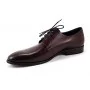 buty męskie Pilpol Prato PW007 K189 Burgundowe Derby