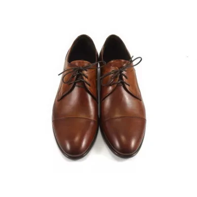 Derby męskie koniakowe Pilpol 1675 – eleganckie buty skórzane Derby męskie koniakowe Pilpol 1675 – eleganckie buty skórzane