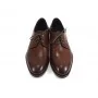buty męskie Pilpol Prato PW139 B321 Brązowe Derby