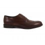 Buty męskie Pilpol Prato PW141 B203 Brązowe Oxford Brogs