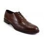 buty męskie Pilpol Prato PW141 B203 Brązowe Oxford Brogs