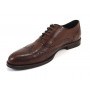 Buty męskie Pilpol Prato PW141 B203 Brązowe Oxford Brogs