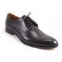 Buty Męskie Pilpol Prato PW083 C173 Czarne Półbuty na Skórzanej