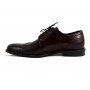 Buty męskie Pilpol Prato PW081 M612 Burgundowe Brogsy-Derby