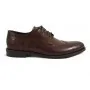 Buty męskie Pilpol Prato PW081 M250 Brązowe Brogsy-Derby