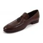 buty męskie Pilpol Prato PW056 B203 Brązowe Penny Loafers