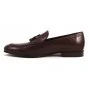 buty męskie Pilpol Prato PW056 B203 Brązowe Penny Loafers