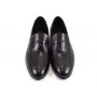 Buty męskie Pilpol Prato PW056 C1 Czarne Penny Loafers