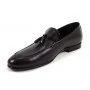 Buty męskie Pilpol Prato PW056 C1 Czarne Penny Loafers