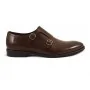 buty męskie Pilpol Prato PW096 B203 Brązowe Monki