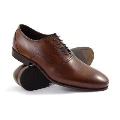 buty męskie Pilpol Prato PW089 B203 Brązowe Oxfordy