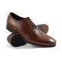 buty męskie Pilpol Prato PW089 B203 Brązowe Oxfordy