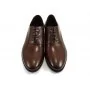 buty męskie Pilpol Prato PW089 B203 Brązowe Oxfordy