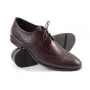 buty męskie Pilpol 1737 K218 Burgundowe Brogsy-Derby