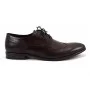 buty męskie Pilpol 1737 K218 Burgundowe Brogsy-Derby