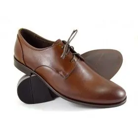 buty męskie Pilpol 1609 B250 Brązowe Derby