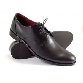 buty męskie Pilpol 1609 C73 Czarne Derby