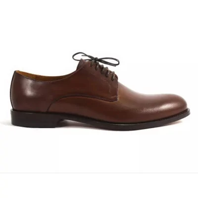 Derby męskie orzechowe PW110 – exclusive Derby męskie orzechowe PW110 – exclusive