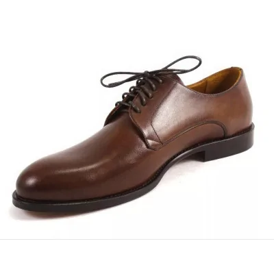 Derby męskie orzechowe PW110 – exclusive Derby męskie orzechowe PW110 – exclusive