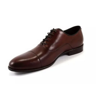 Oxfordy męskie ciemny brąz – eleganckie premium Oxfordy męskie ciemny brąz – eleganckie premium