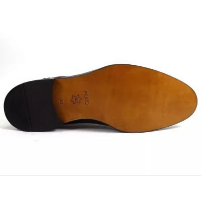 Monki męskie czarne PW113 – buty wizytowe exclusive Monki męskie czarne PW113 – buty wizytowe exclusive