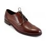 buty męskie Pilpol 1639 B203 Brązowe Brogsy