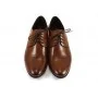 buty męskie Pilpol 1707 B175 Brązowe Derby