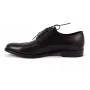 buty męskie Pilpol 1639 C1 Czarne Brogsy