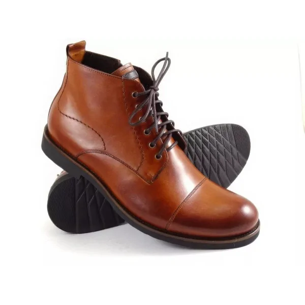 Trzewiki Zimowe Brązowe Pilpol Prato C844