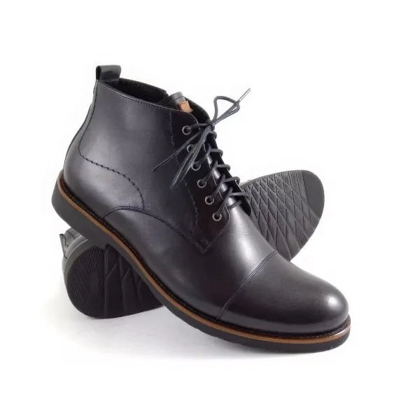 Trzewiki Zimowe Czarne Pilpol Prato C844